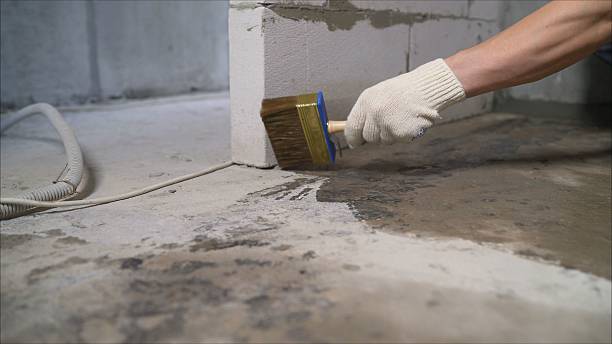 SJ Waterproofing Pros Waterproofing coverage map for Brownsville, IN and surrounding area